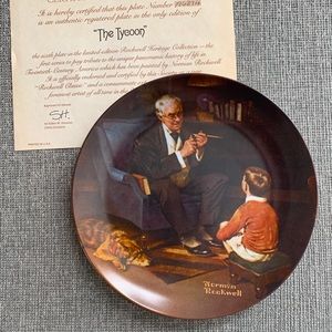 Knowles Plate Collection-The Tycoon